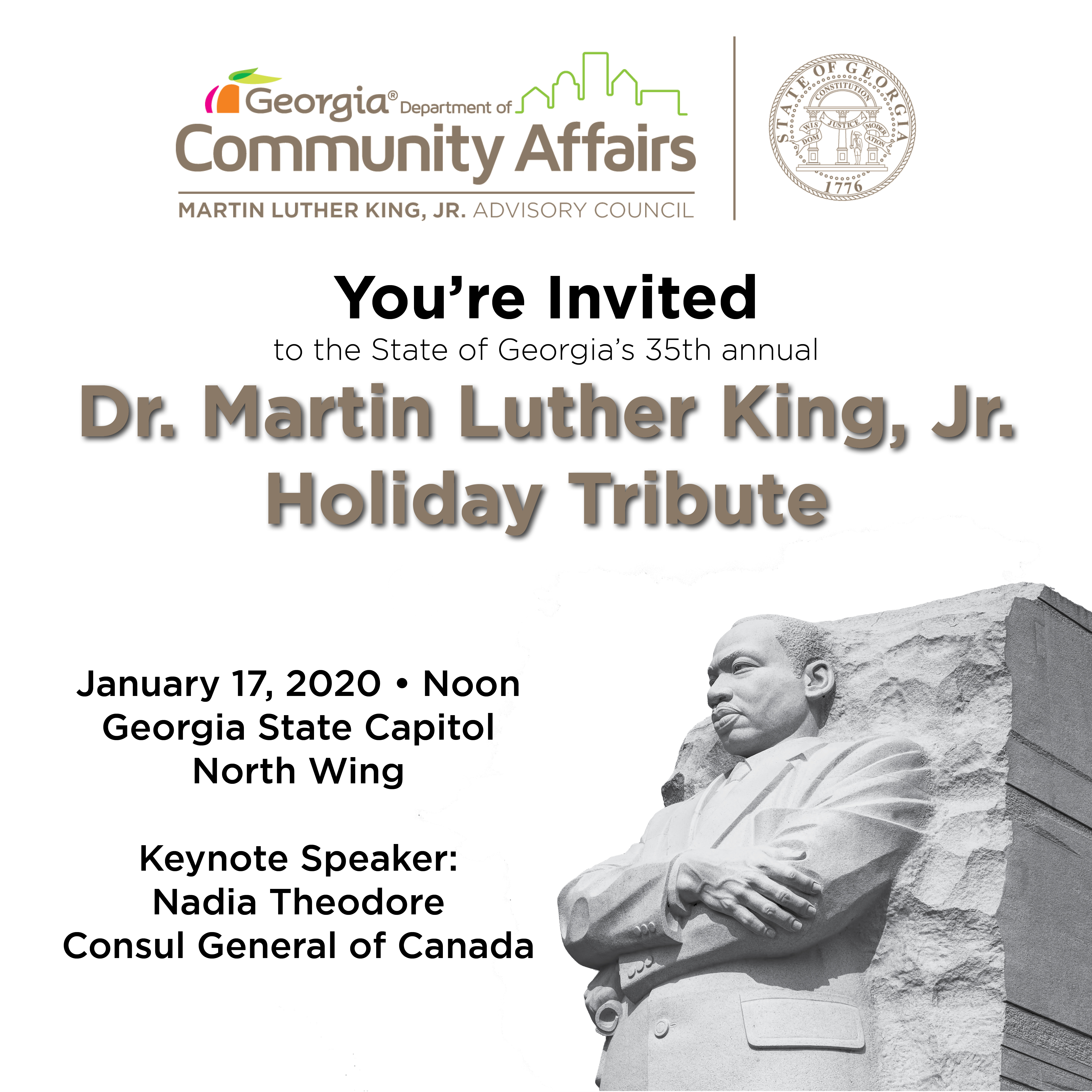 Dr Martin Luther King Georgia Department Of Community Affairs