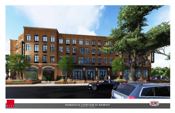 PlanFirst Success Story: Downtown Economic Development – Courtyard-Marriott 