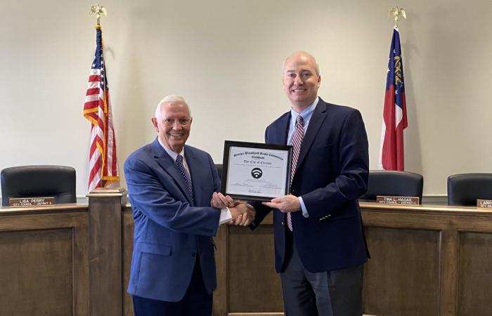 City of Claxton’s Broadband Ready designation marks first multi-jurisdictional recognition