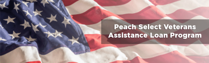 Peach Select Veterans Assistance Loan Program 